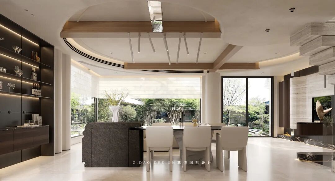 尊道新作|合肥『丽丰璞羽山』500㎡自然主义别墅，让家如有机生命般生长。-217