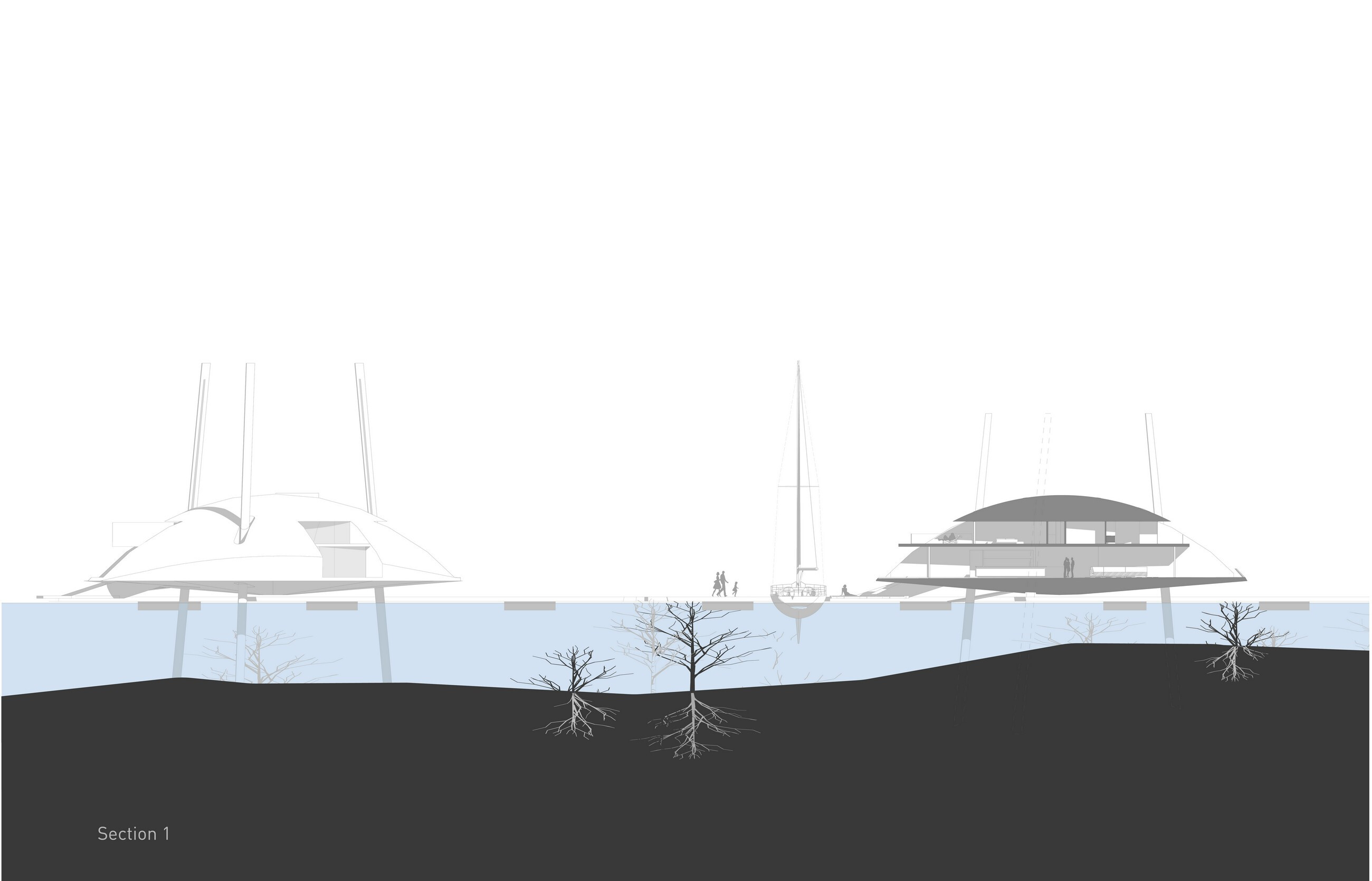 Tidal House · 与海共存的可移动建筑丨美国丨Terry & Terry Architecture-24