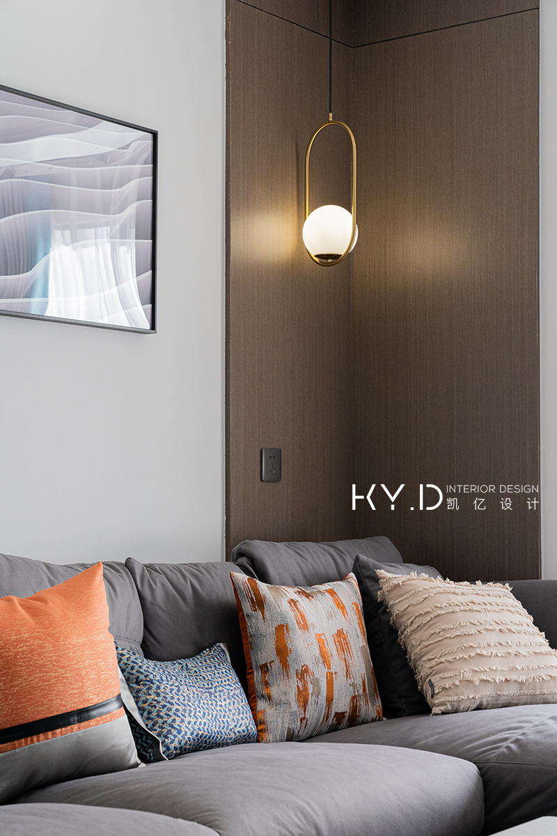 荆门天地 96㎡现代极简全案 | 舒适空间与艺术精神的完美融合-36