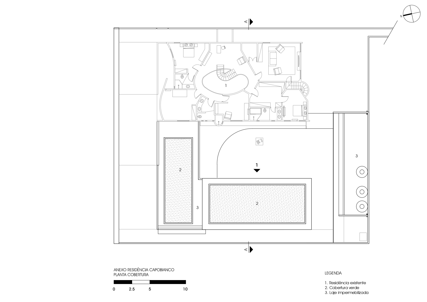 巴西圣保罗 Capobianco 别墅图书馆设计-20
