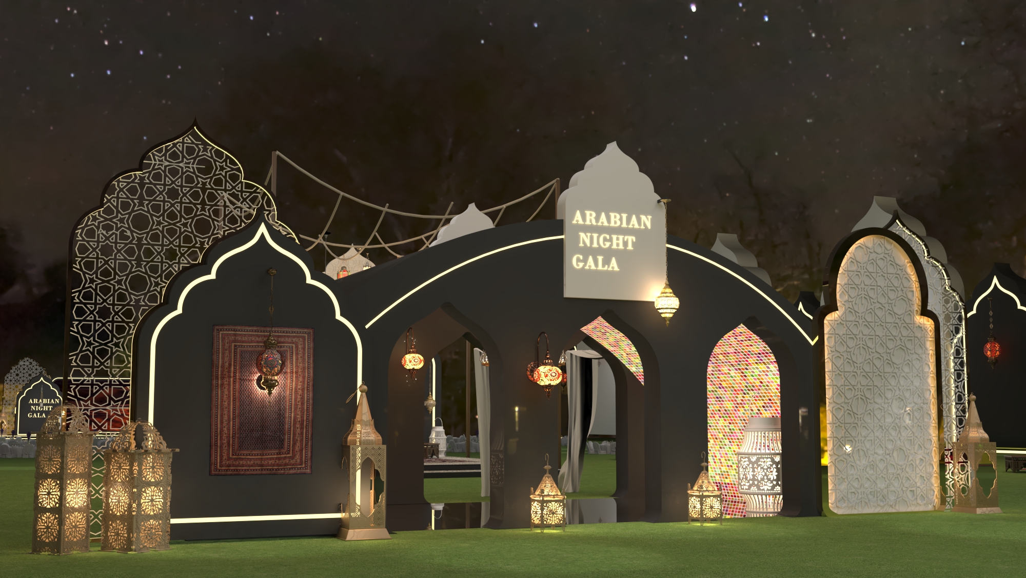 ARABIAN NIGHT GALA EVENT（阿拉伯之夜晚会活动）-4