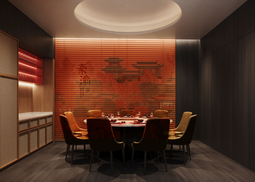 星月豪渝重庆火锅·迪拜店丨阿联酋迪拜丨魔戏空间设计,ABDdesign-58