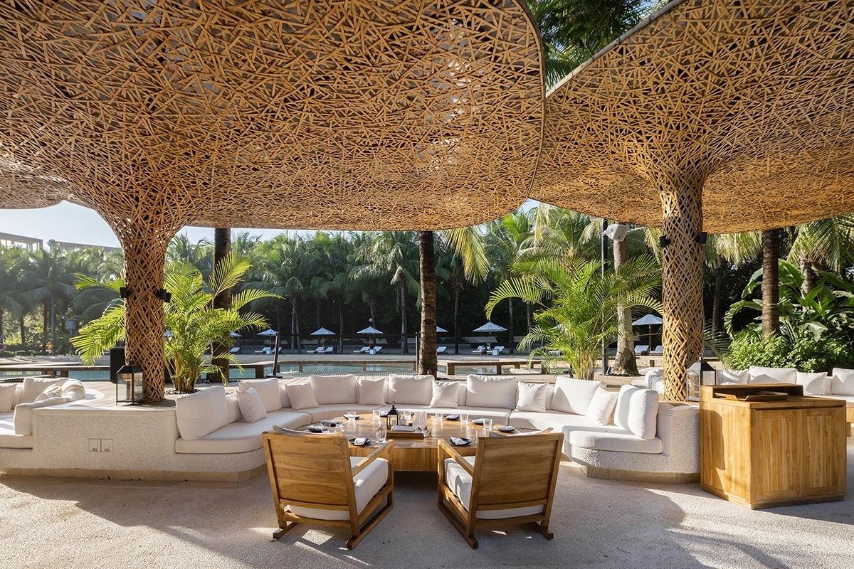 三亚艾迪逊酒店海滩俱乐部丨中国三亚丨万社设计-60