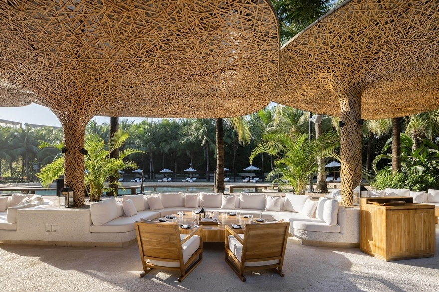 三亚艾迪逊酒店海滩俱乐部丨中国三亚丨万社设计-60