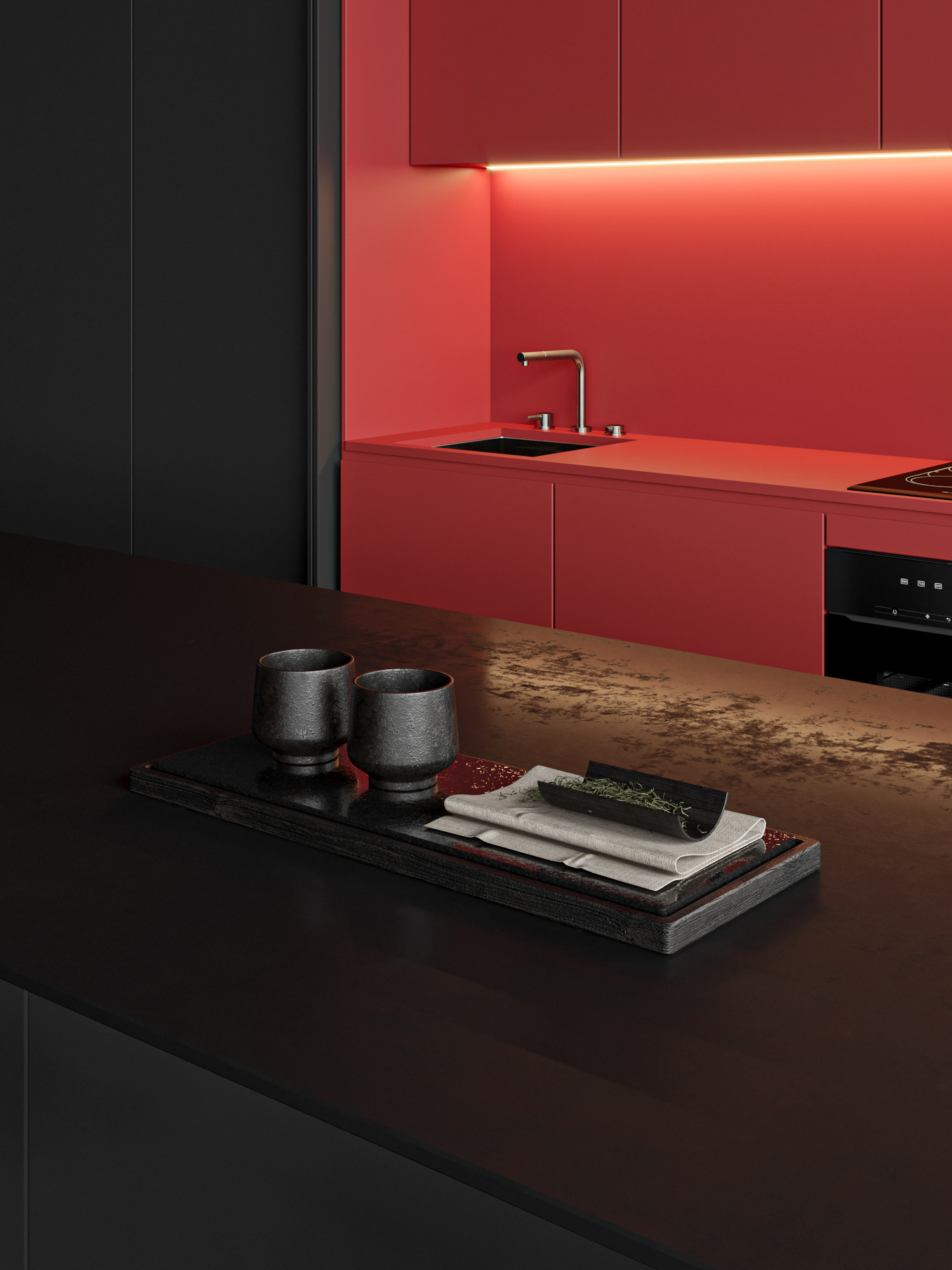 黑色别墅丨Andrey Vladimirov-15