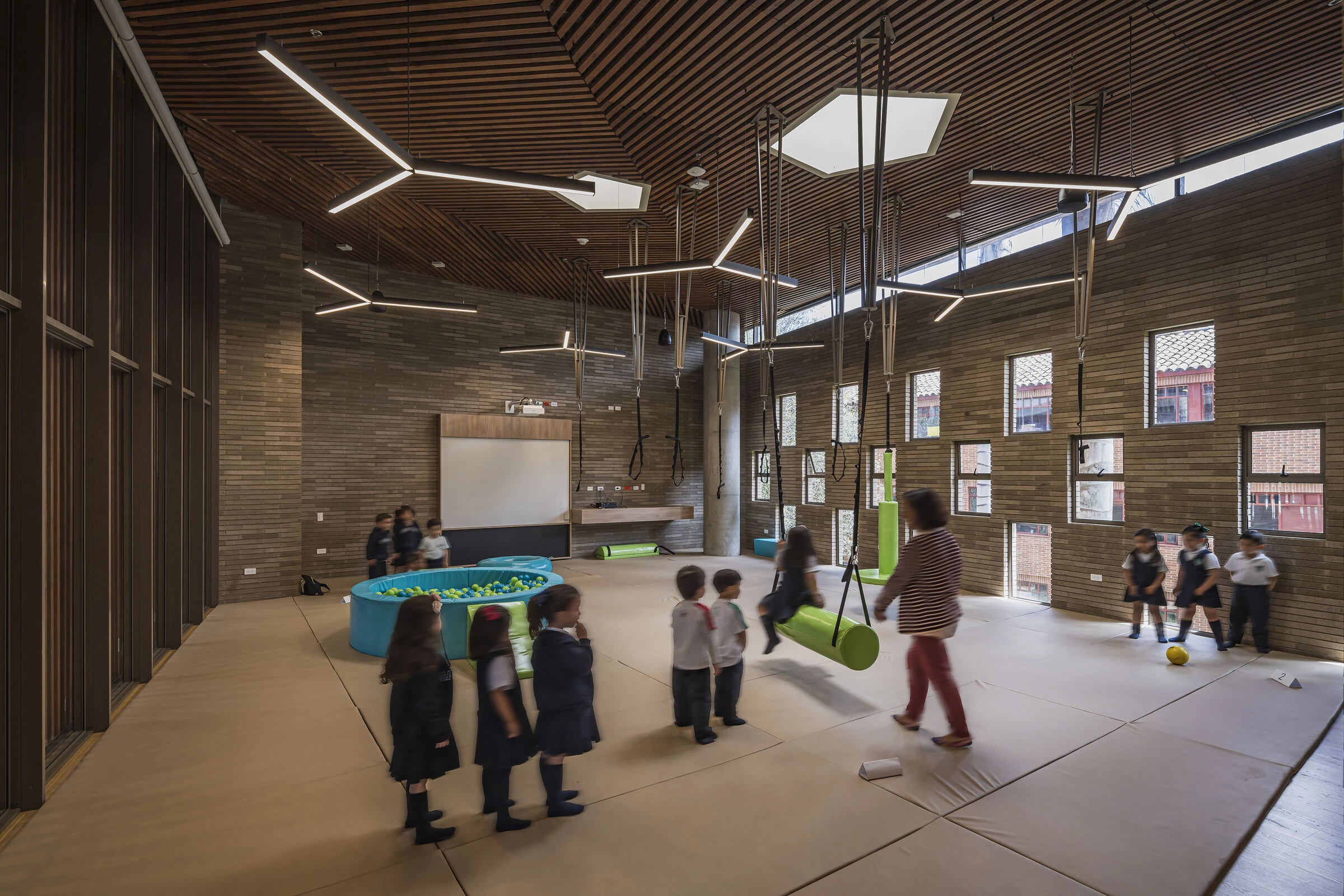 Preescolar Colegio Los Nogales 幼儿园丨哥伦比亚丨Taller de Arquitectura de Bogotá-16