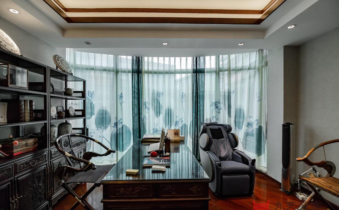 九艺装饰丨别墅丨【优雅中式】东方极境-68