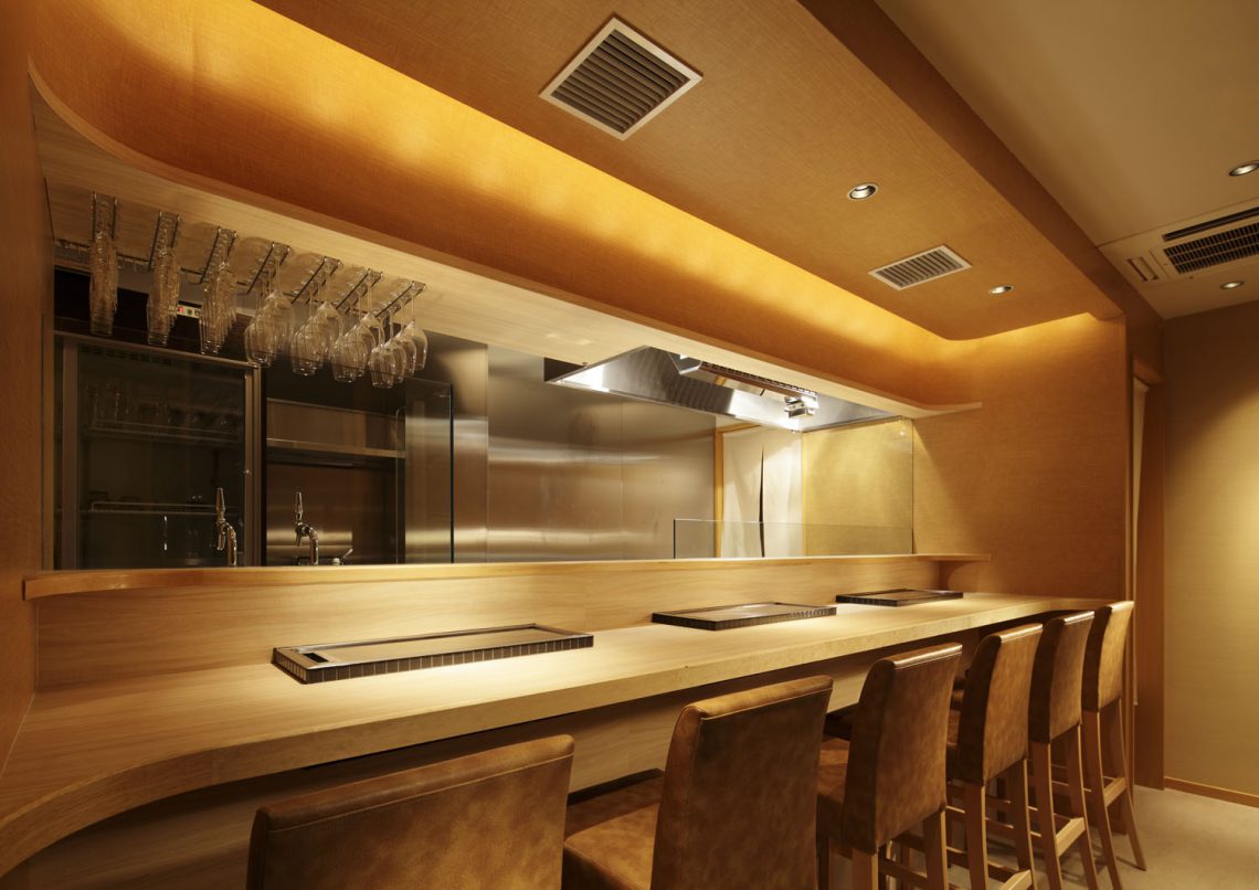 つけ麺 眞・鉄板焼き KINOSHITA店舗设计丨日本大阪-4