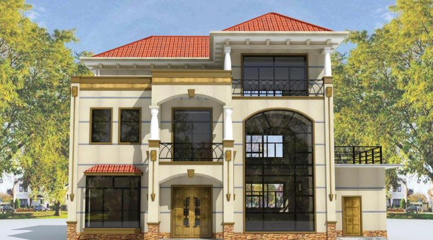 欧式别墅设计-13