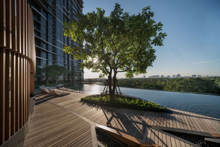 曼谷高层住宅景观设计 · 旅行主题的创意呈现-40