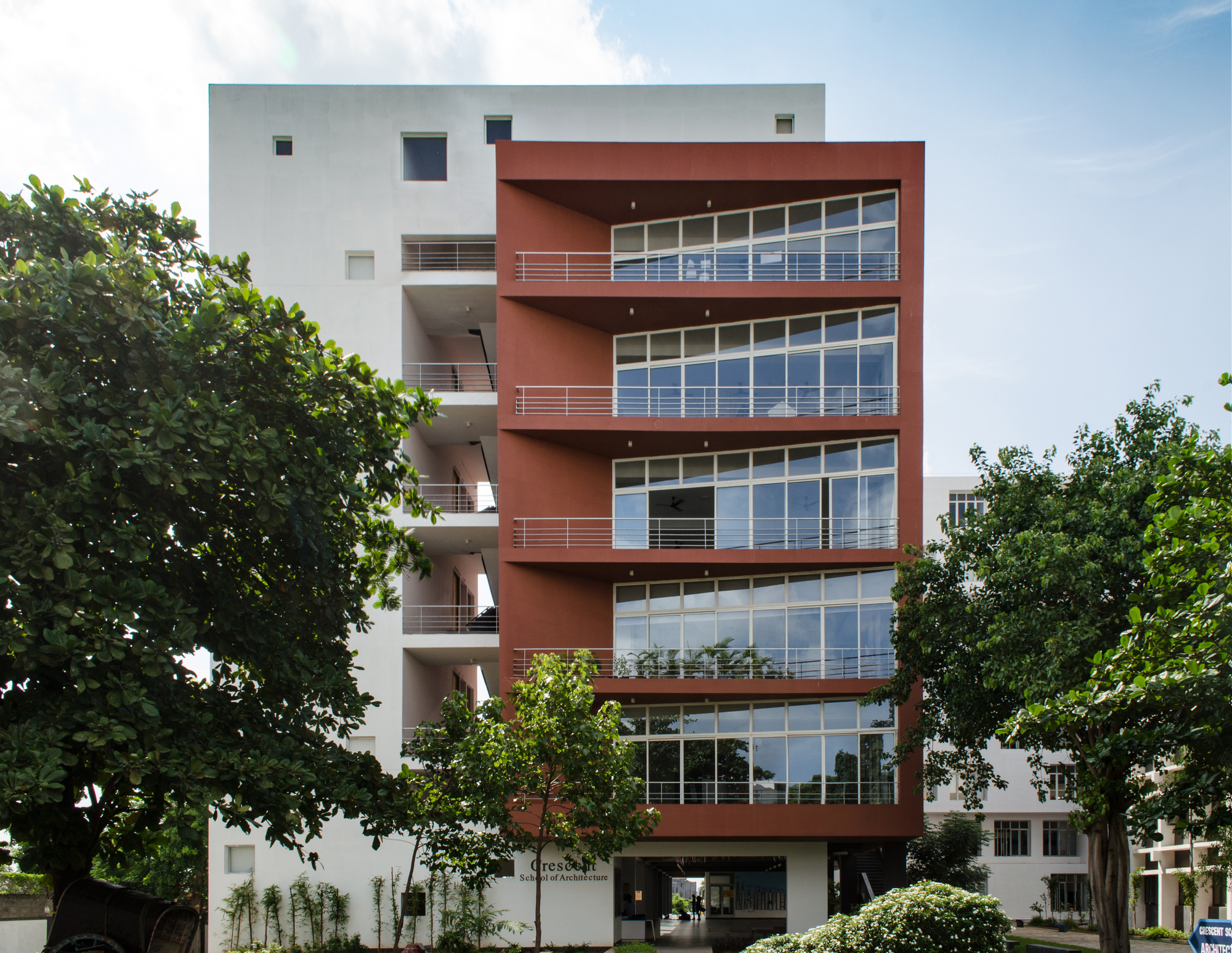 层叠梯田，重塑教育空间——Crescent 建筑学院设计-20