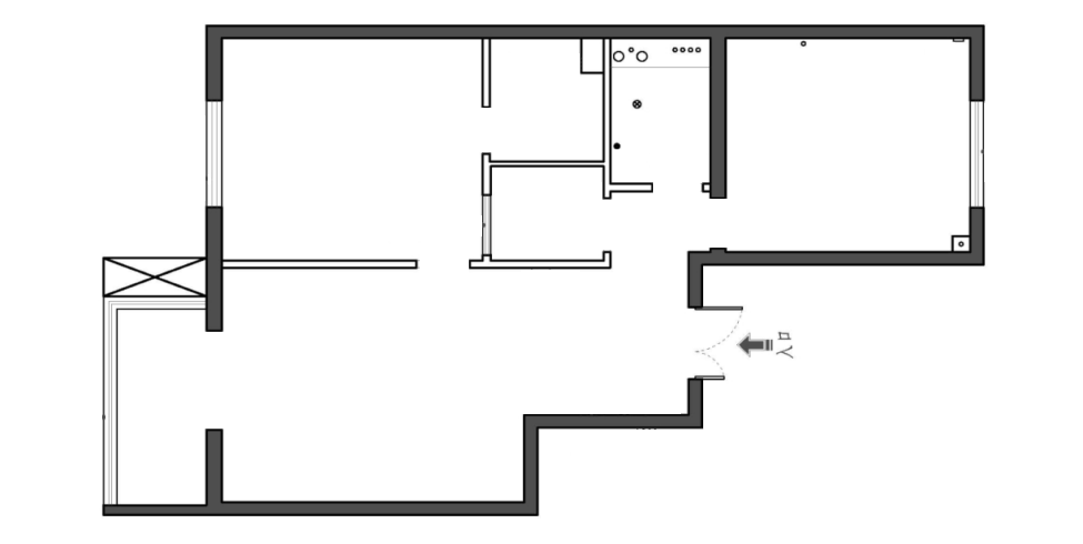63㎡小户型爆改丨七巧天工设计-5