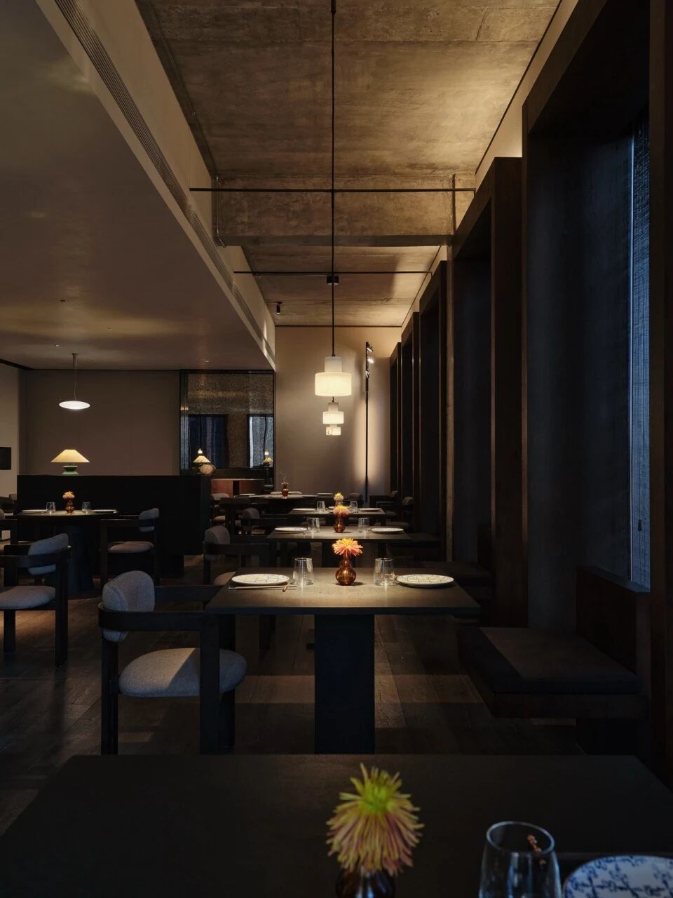 “照青苔”中餐厅丨中国杭州丨八荒设计团队-34