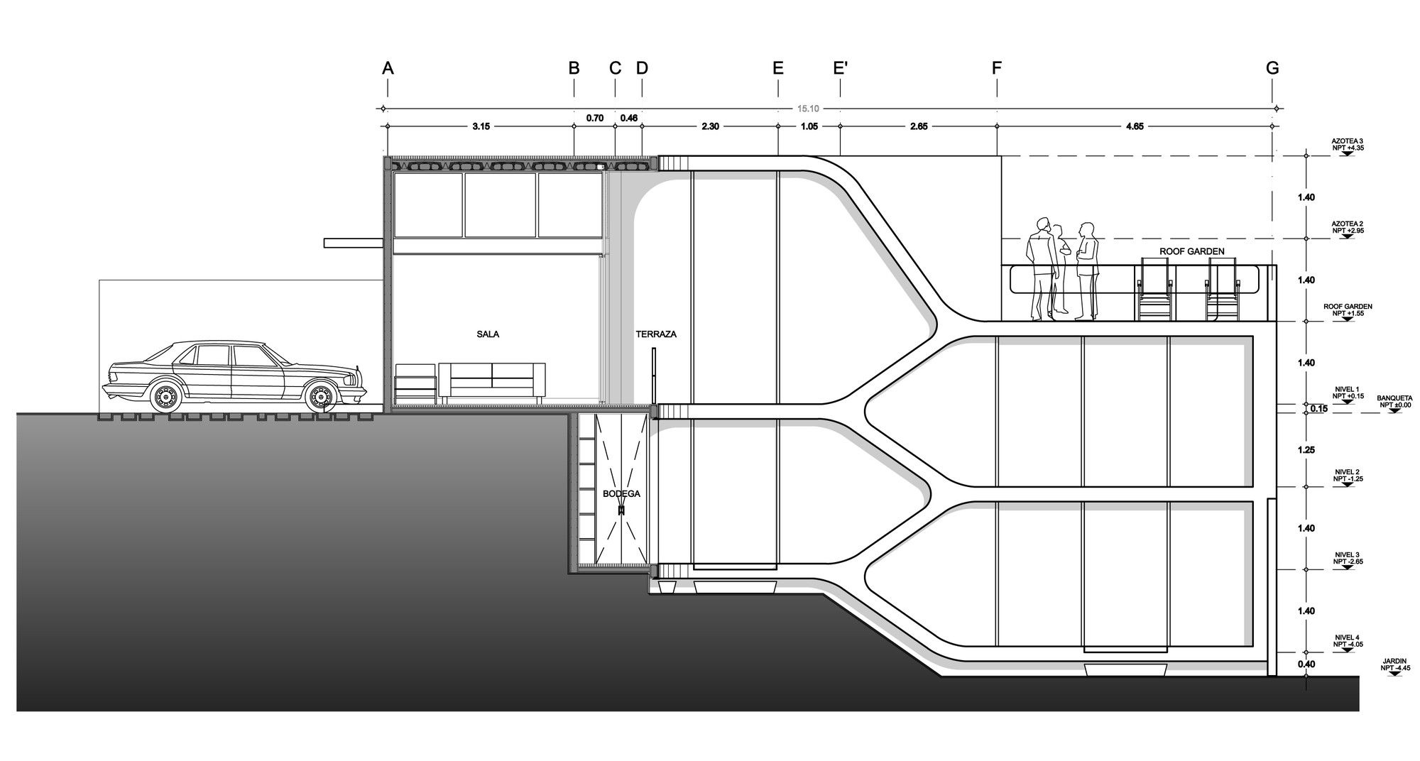 墨西哥 ATZ 住宅,模块化设计融入自然地形-61