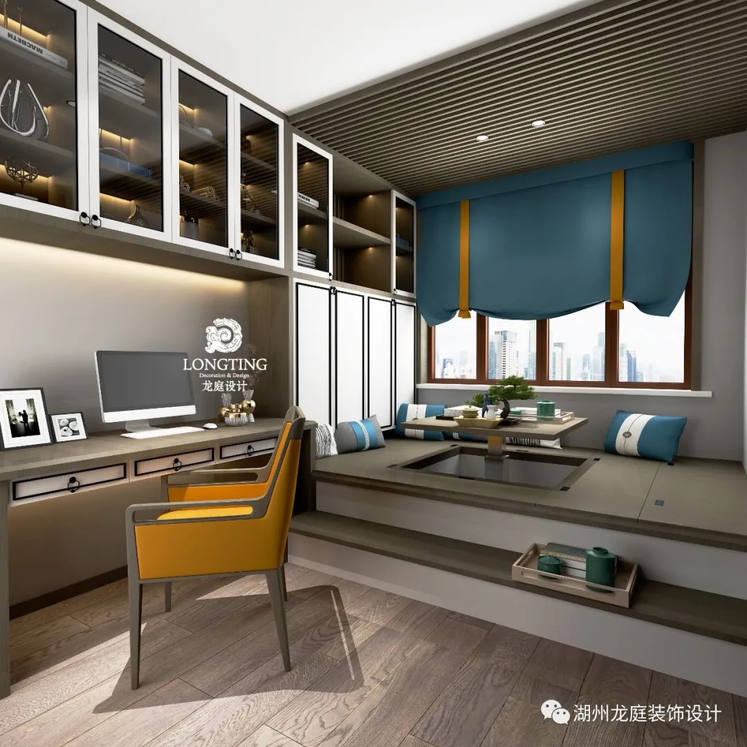 龙庭设计 | 太湖天地新中式排屋 | 松花酿酒，春水煎茶-80