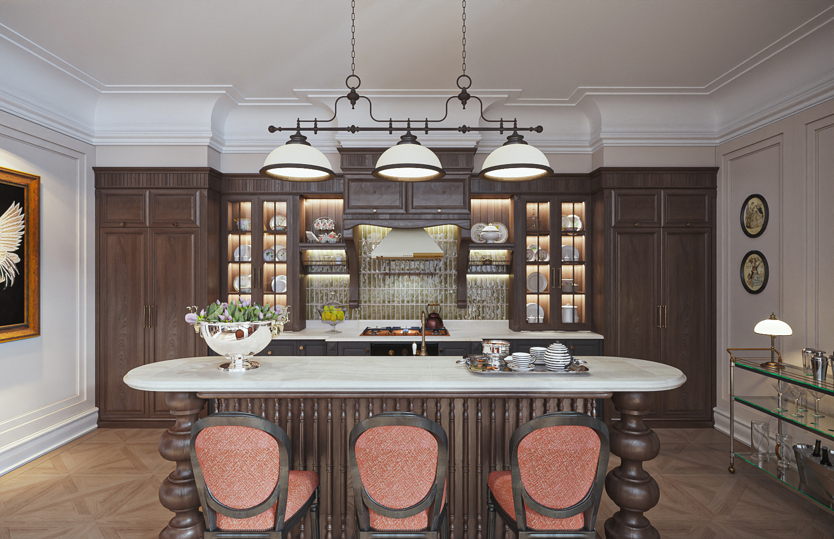 客厅电视别墅丨越南河内丨MAhousing-14