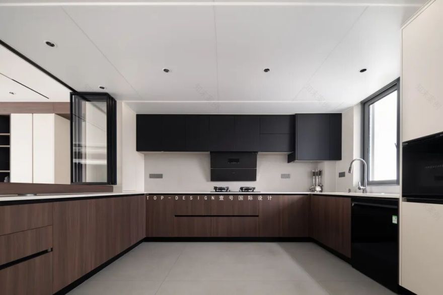 【壹号国际】实景拍摄 · 皮革,木调与光的意式协奏丨壹号国际设计-33