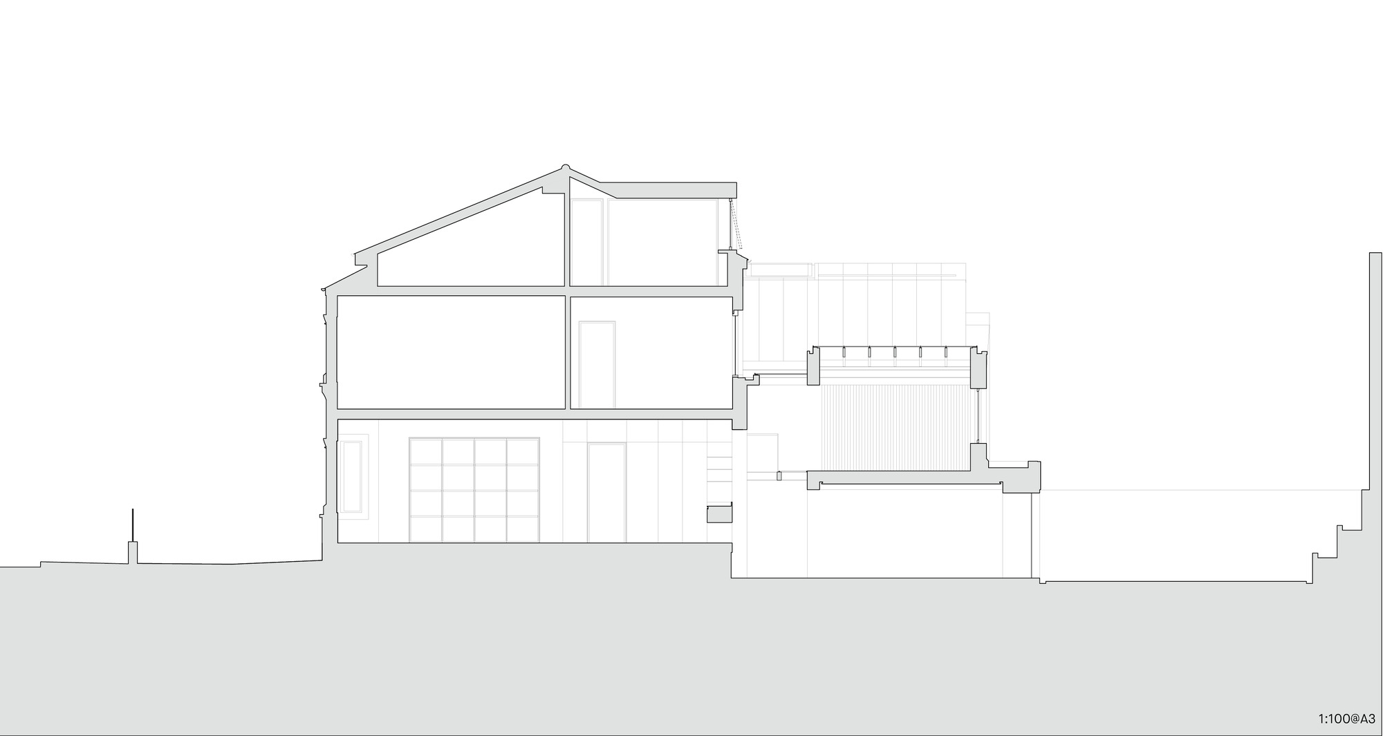 光隙间洒下光影的家庭住宅（注：komorebi是日语外来词，指从树叶缝隙间洒下的阳光） 丨英国伦敦丨ConForm Architects-34