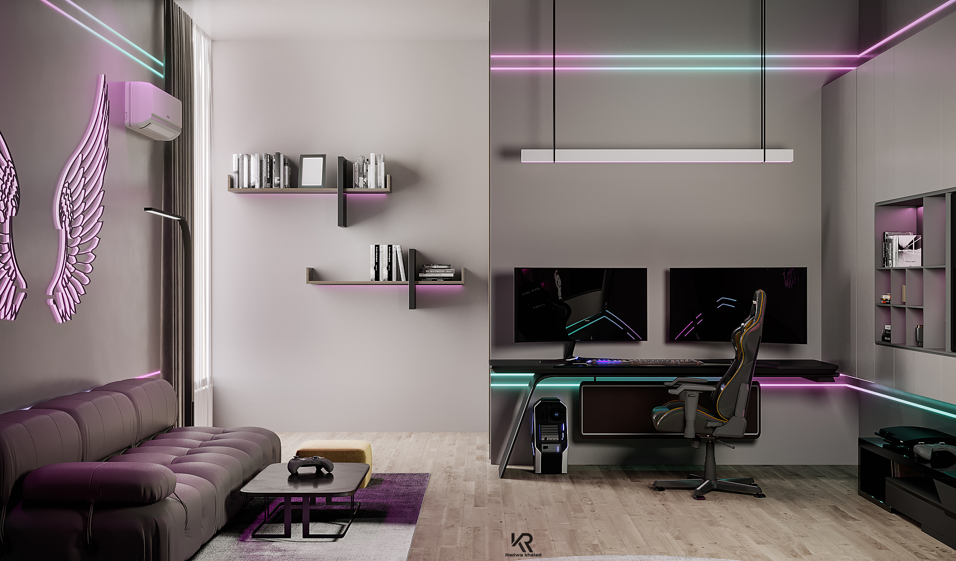 SETUP GAMING ROOM-10