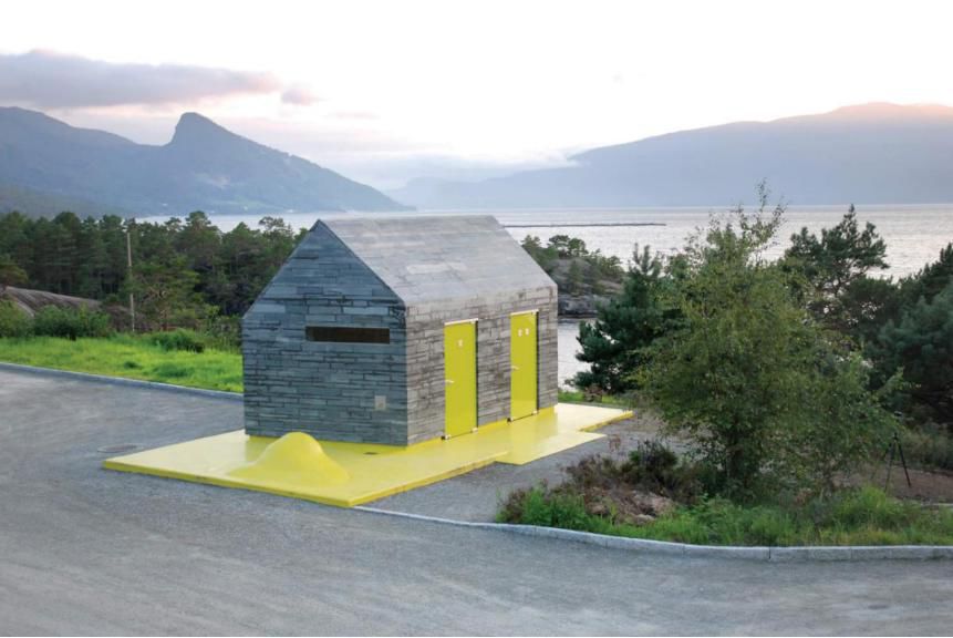 挪威高山上的匠心公厕-58
