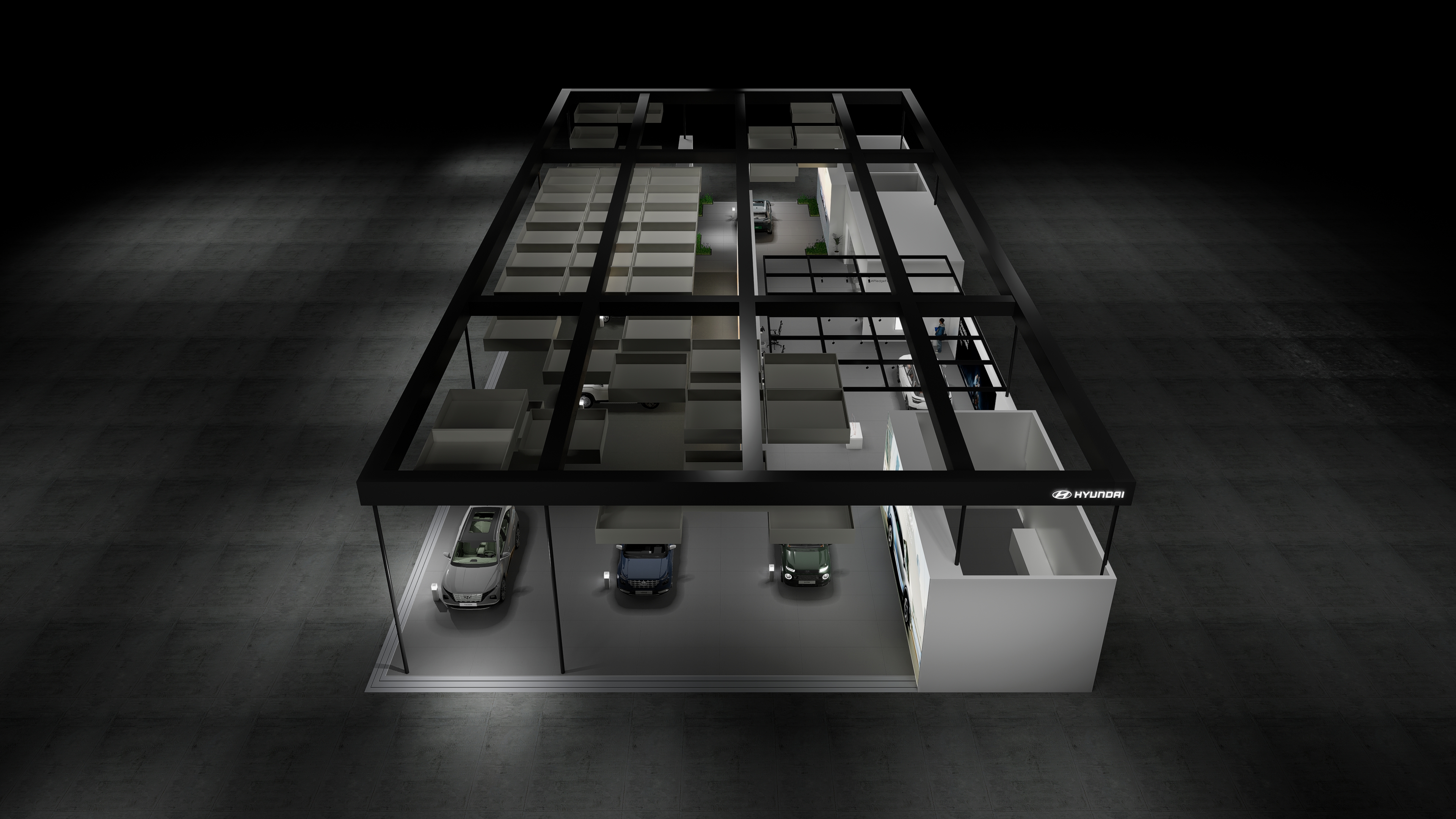 汽车展厅丨Hyundai Booth Design_Koinde-23