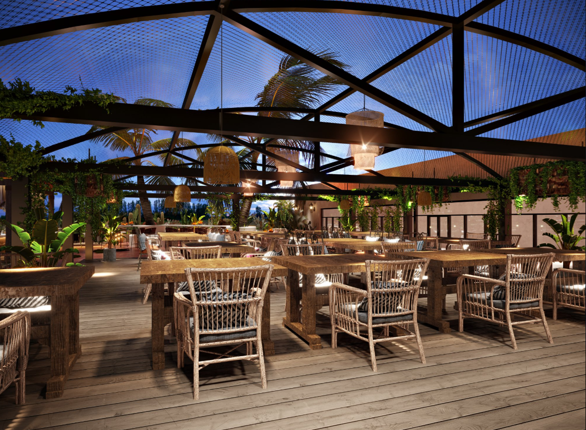 月下柳梢头，人约黄昏后——露天餐厅-0