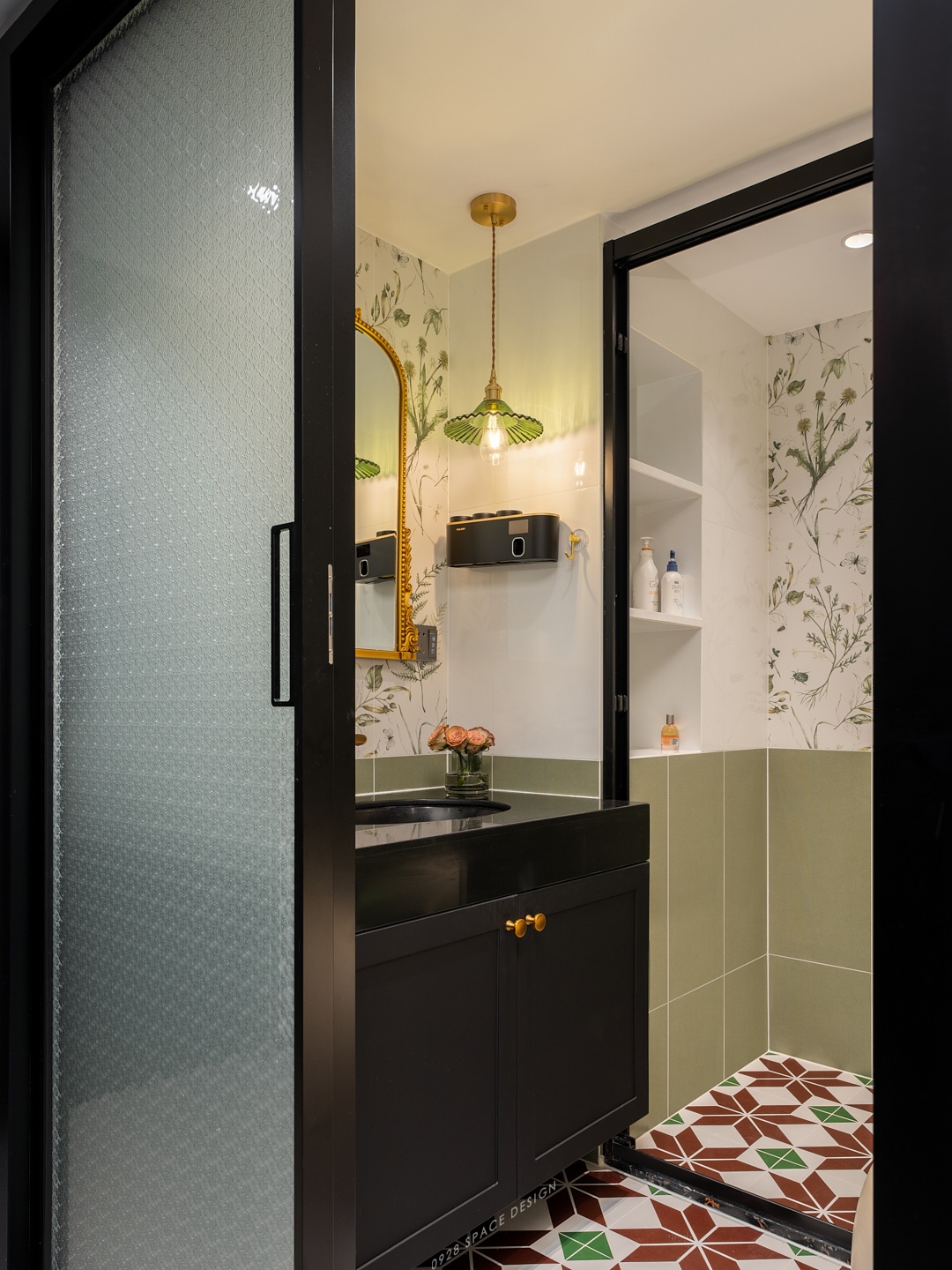 《弥·秘》老钢窗拱形门小复古住宅设计-58