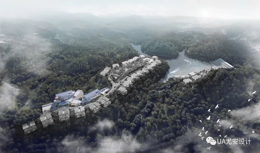 安吉五峰山运动村松月半岛酒店设计丨中国浙江丨不详-12