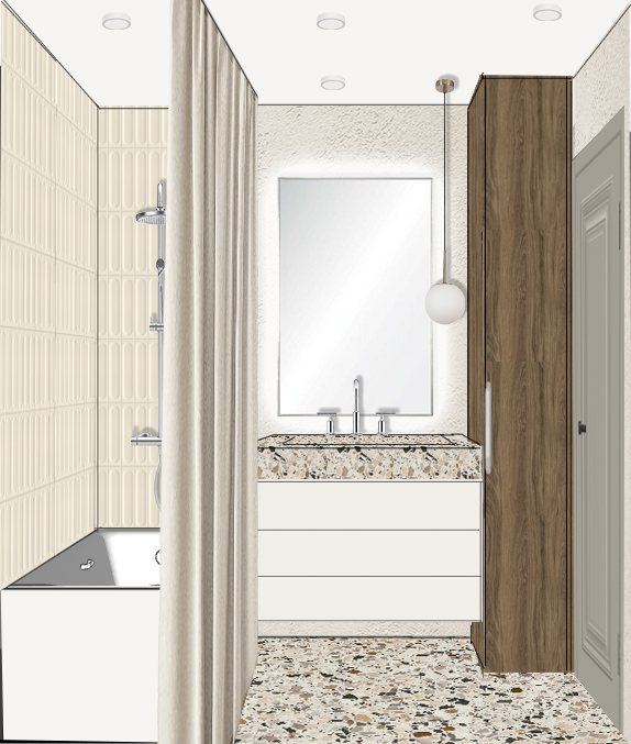 Дизайн-проект 50м2, г. Новочеркасск-10