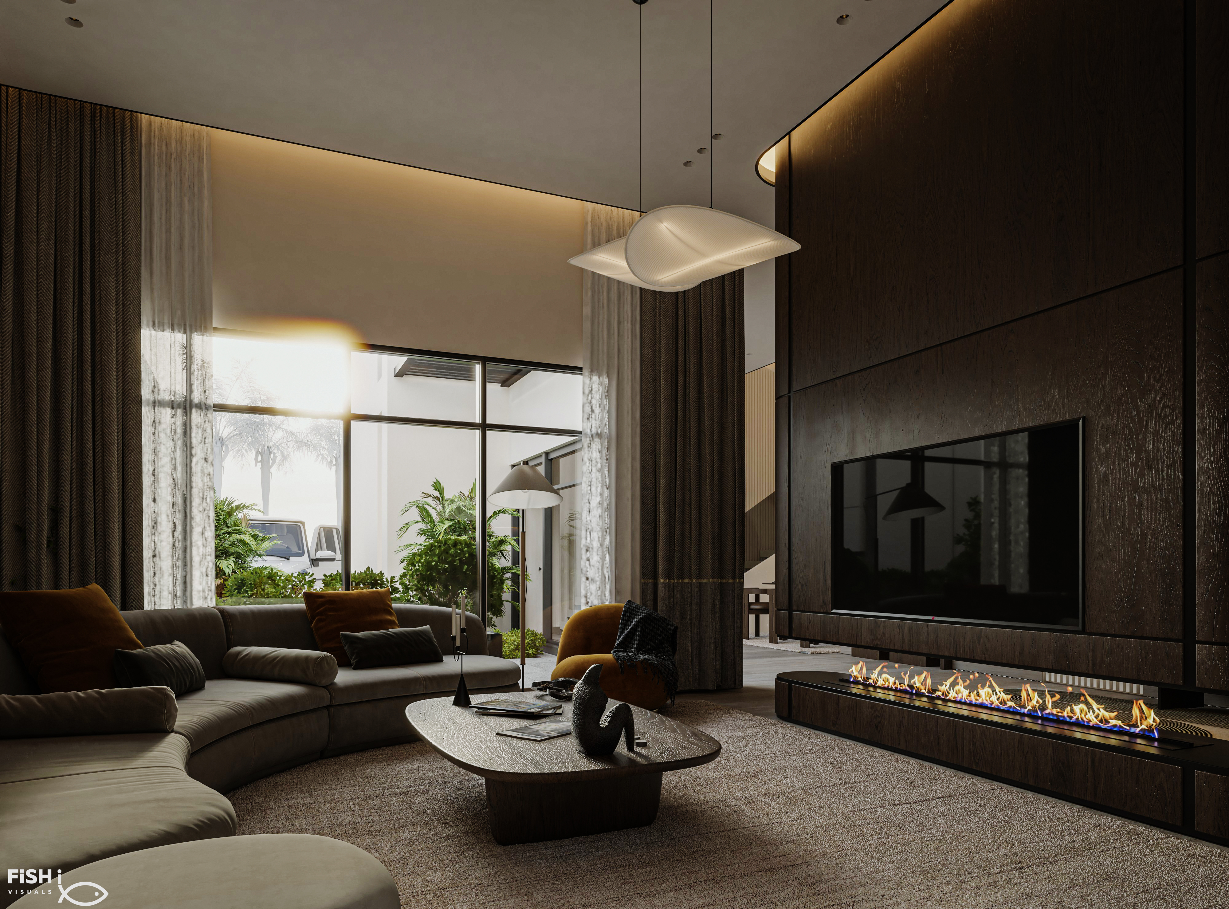 双拼别墅丨沙特阿拉伯丨Fish I visuals-6