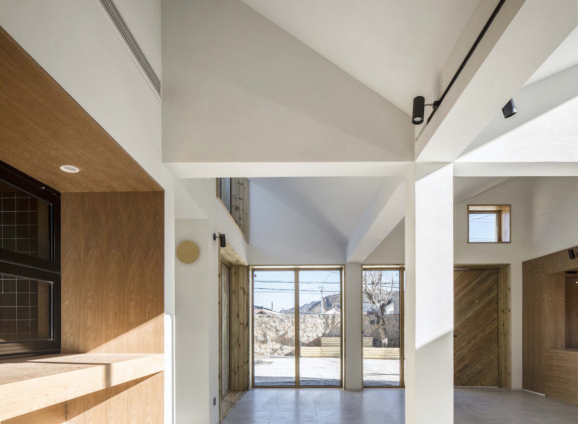 折叠式屋顶庭院住宅丨中国北京丨MAT Office-46