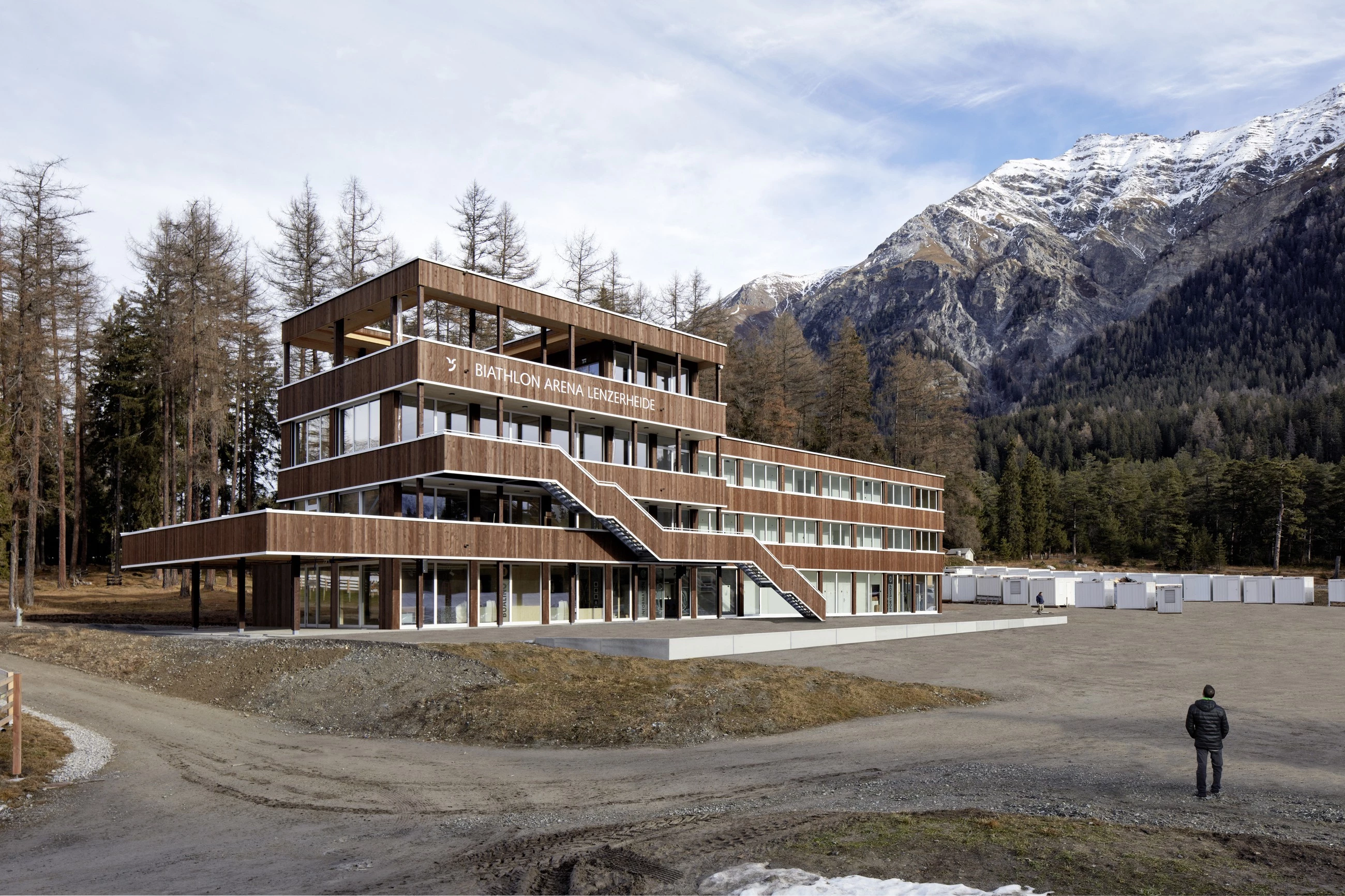 瑞士 Biathlon Arena Lenzerheide 新中心——动态北欧馆-15