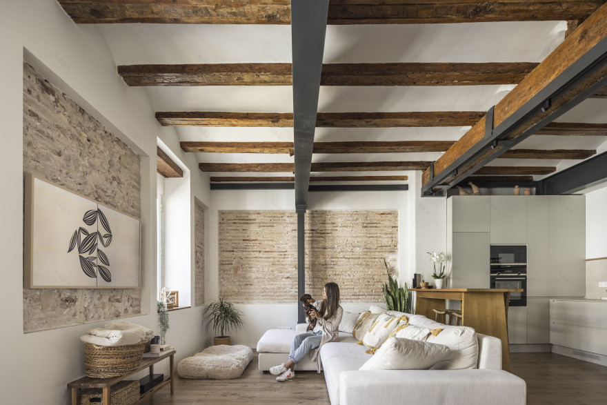 西班牙 La Roqueta 公寓翻新设计丨tamborí arquitectes-21