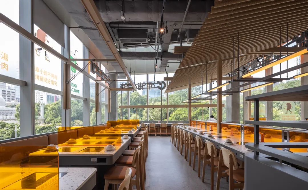 香港尖沙咀“呷哺呷哺”温暖治愈的挑高空间设计丨中国香港丨广州市原计划创意设计有限公司-21