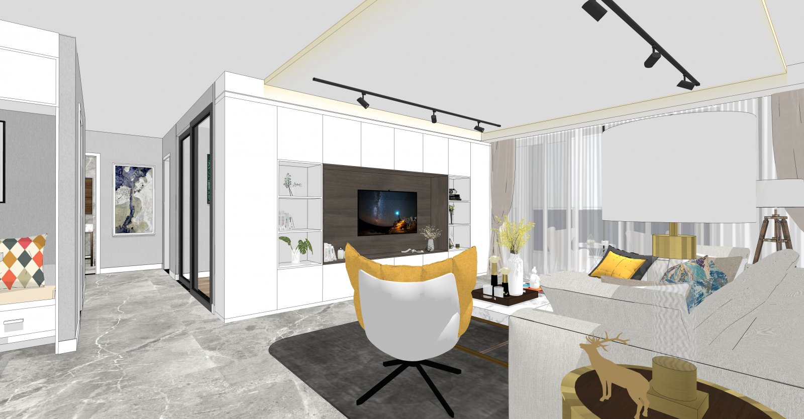 现代简约家装的归宿——高级灰打造品质生活-4