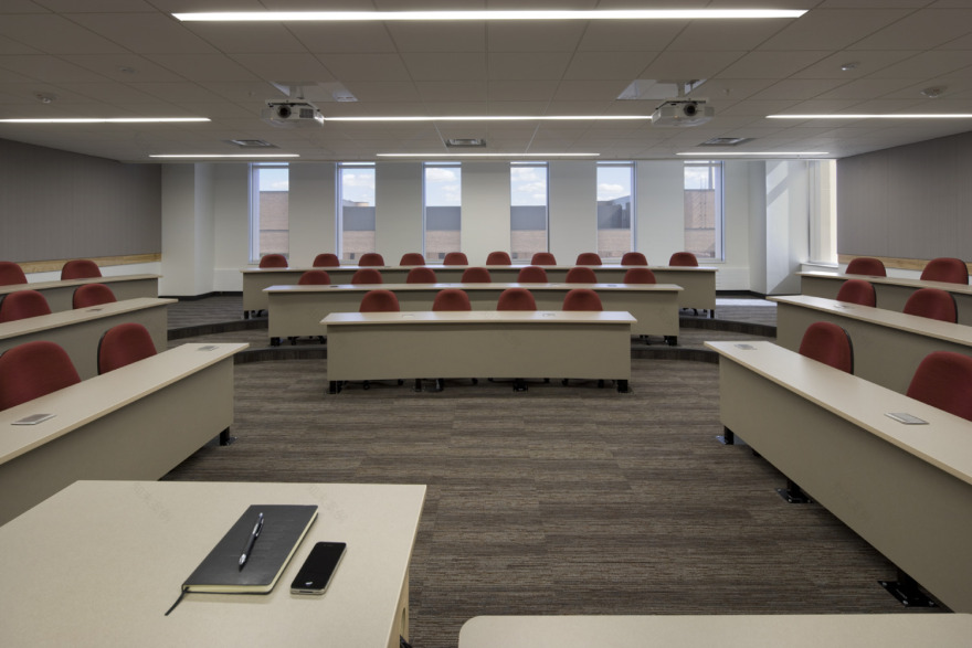 古斯塔夫斯学院贝克学术大厅-20