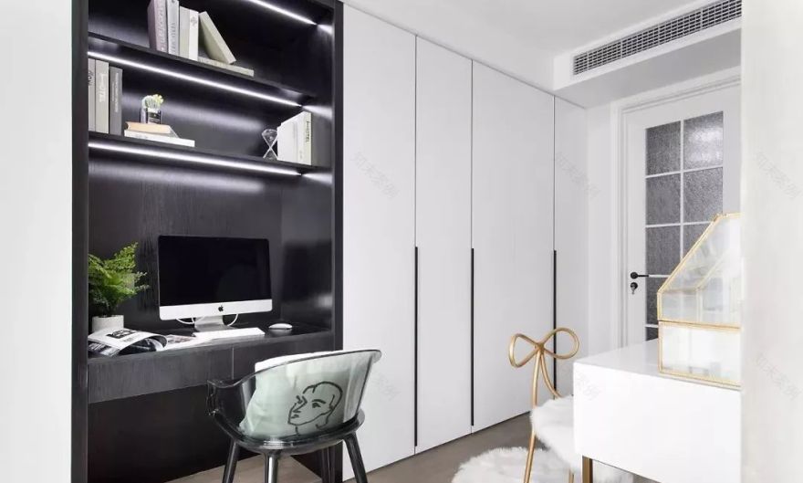 96㎡现代北欧风大套间,温馨时尚家居设计-59