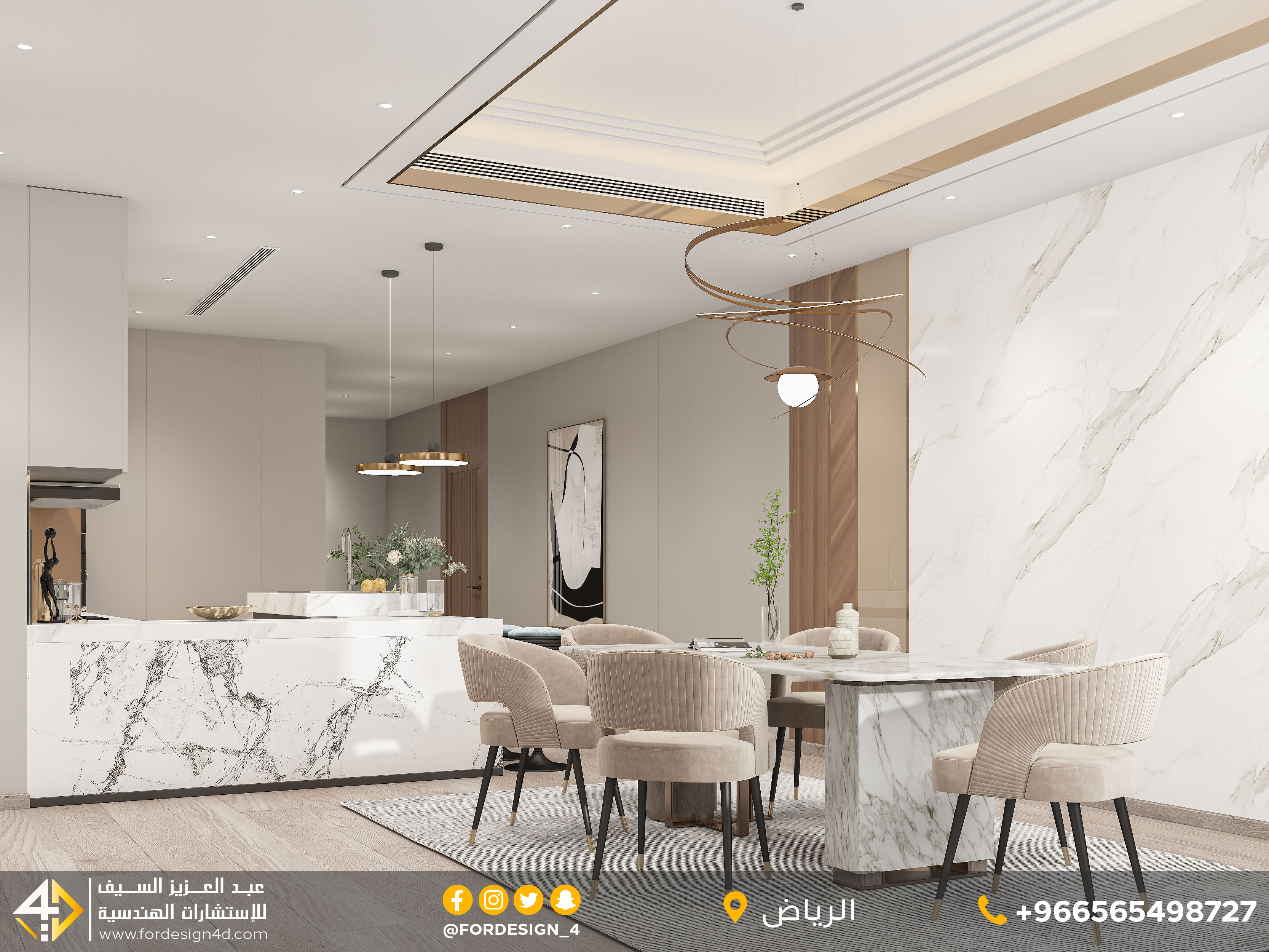 Modern Suite design in palace in KSA-13