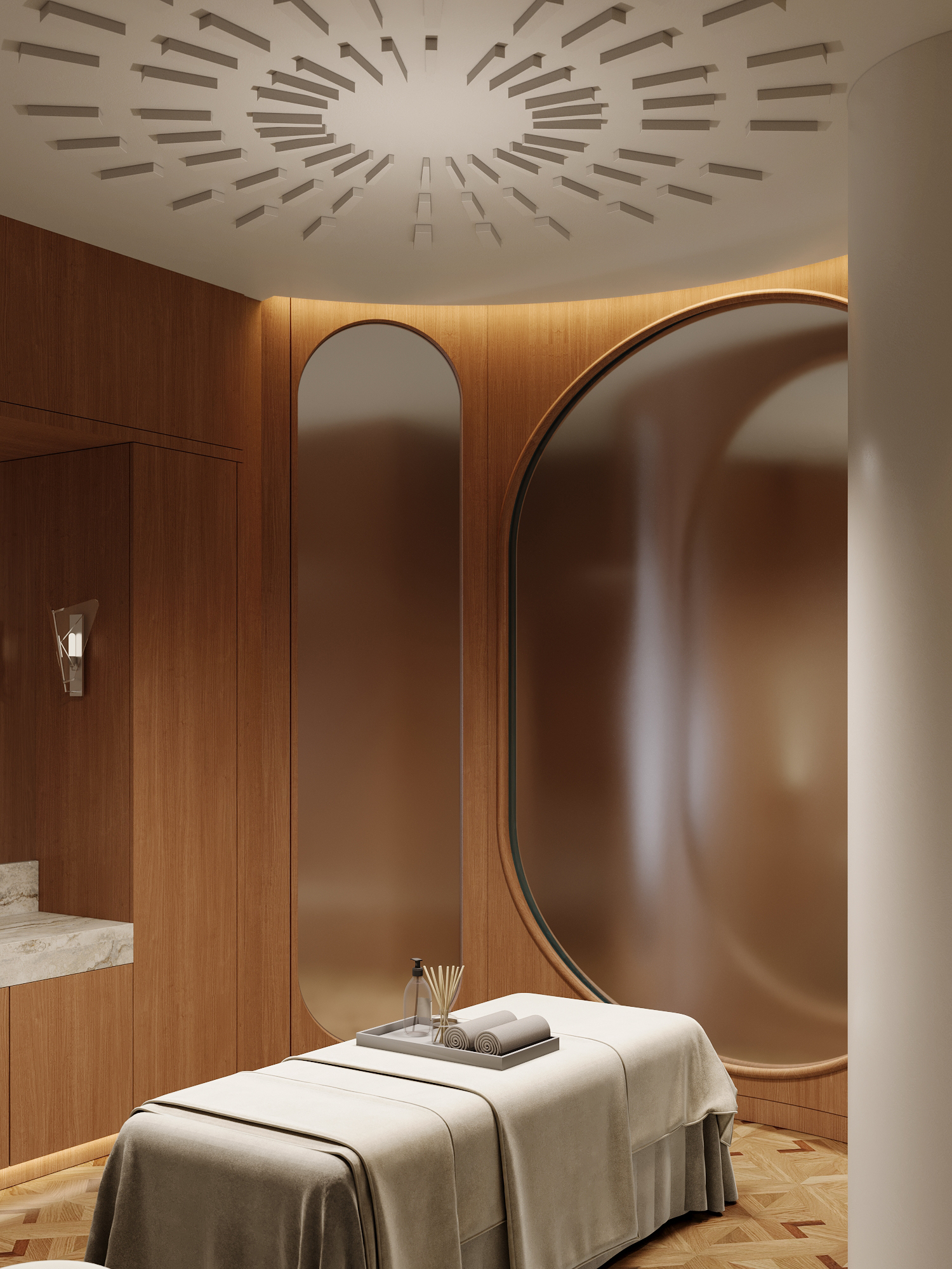 SPA美容空间方案及渲染-8