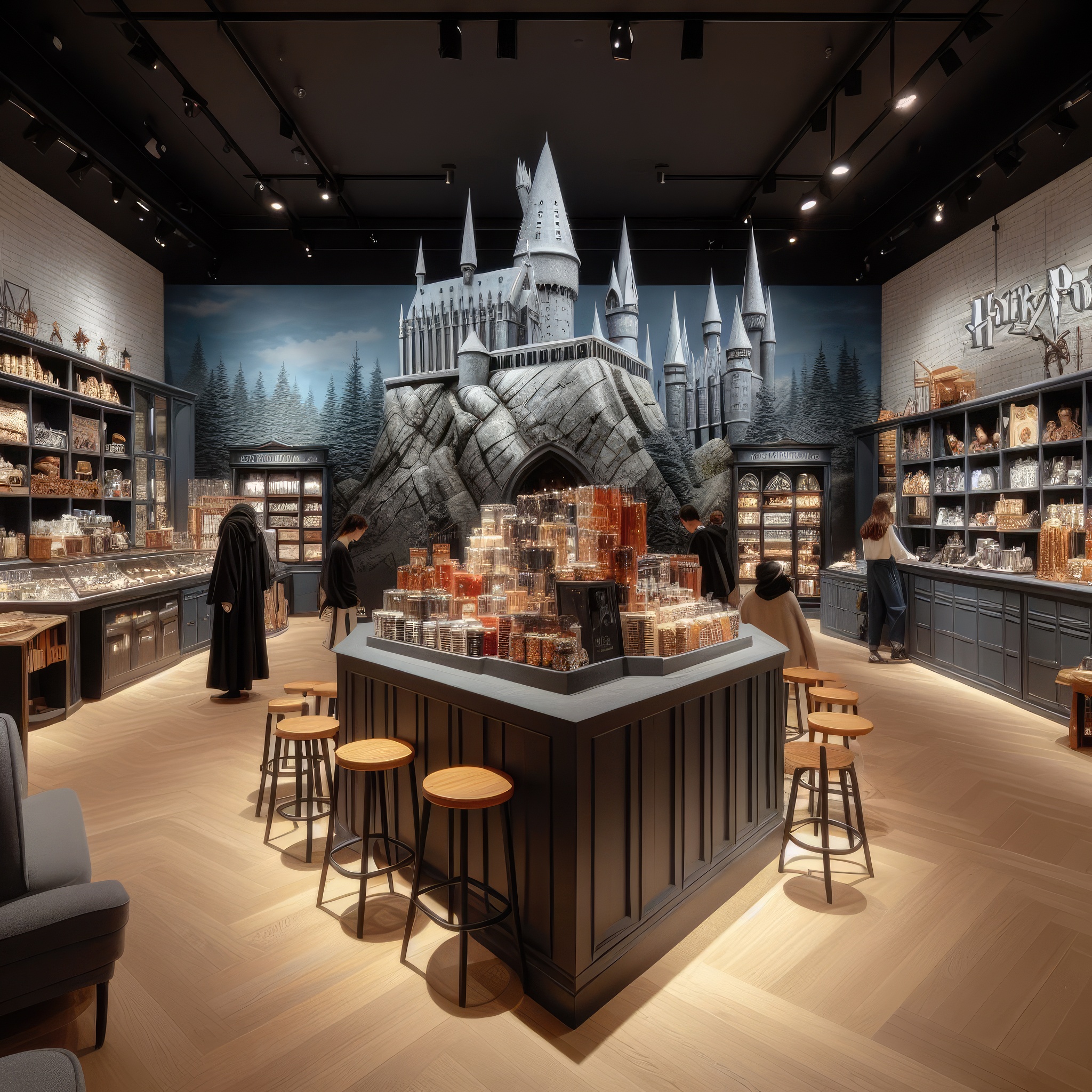 Harry Potter exhibition booth/interior store by Ai-20