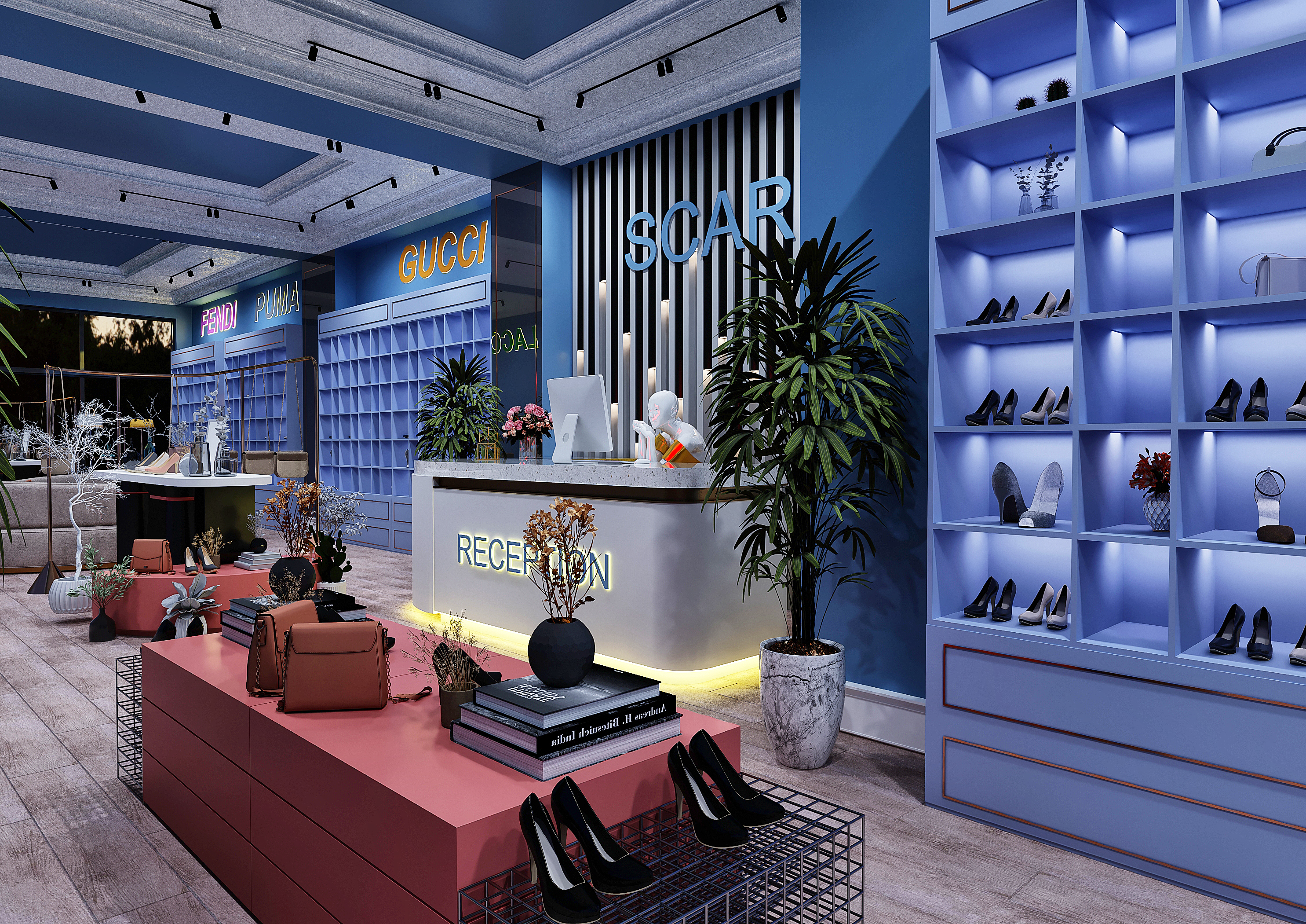 Shoes Store Design In Baku, Azerbaijan-2