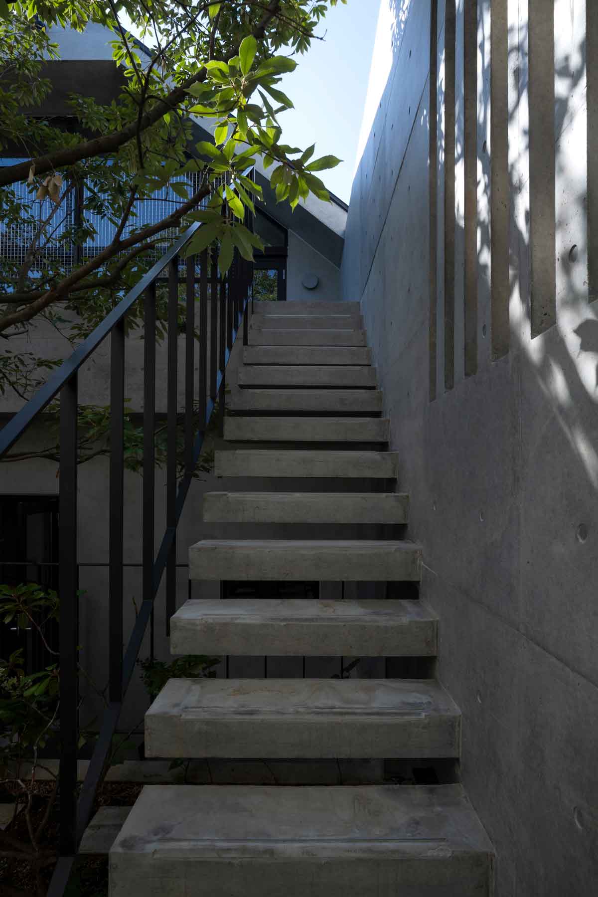 Concrete Shell House 混凝土壳住宅丨IKAWAYA Architects-45