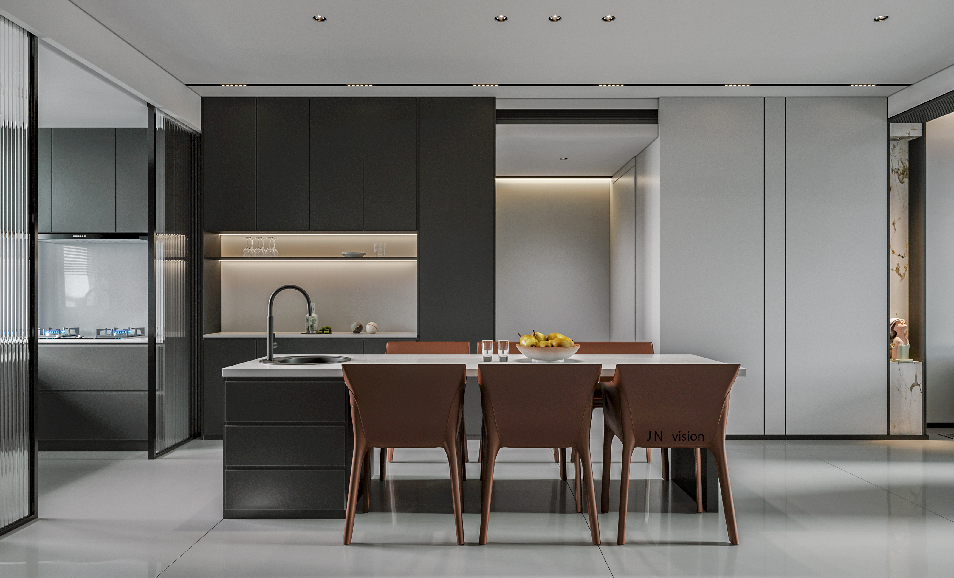 现代简约别墅设计-6