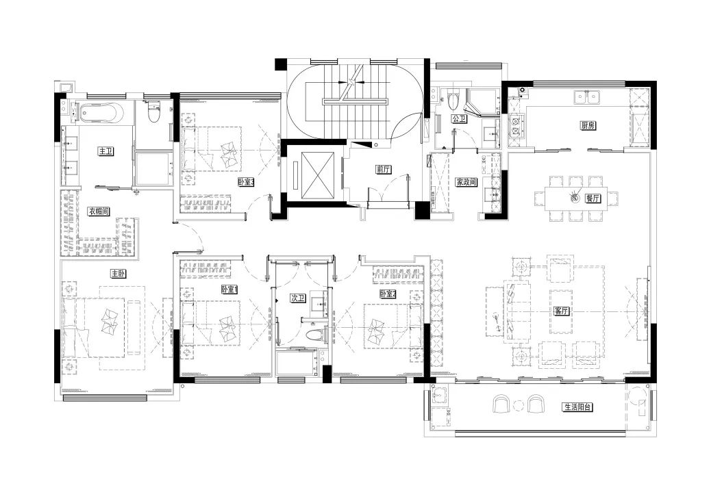 万科格拉美西 | 低调奢华,尊贵舒适的精装设计-24