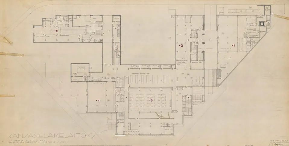 芬兰国家年金协会大楼丨芬兰赫尔辛基丨爱诺和阿尔瓦·阿尔托-16