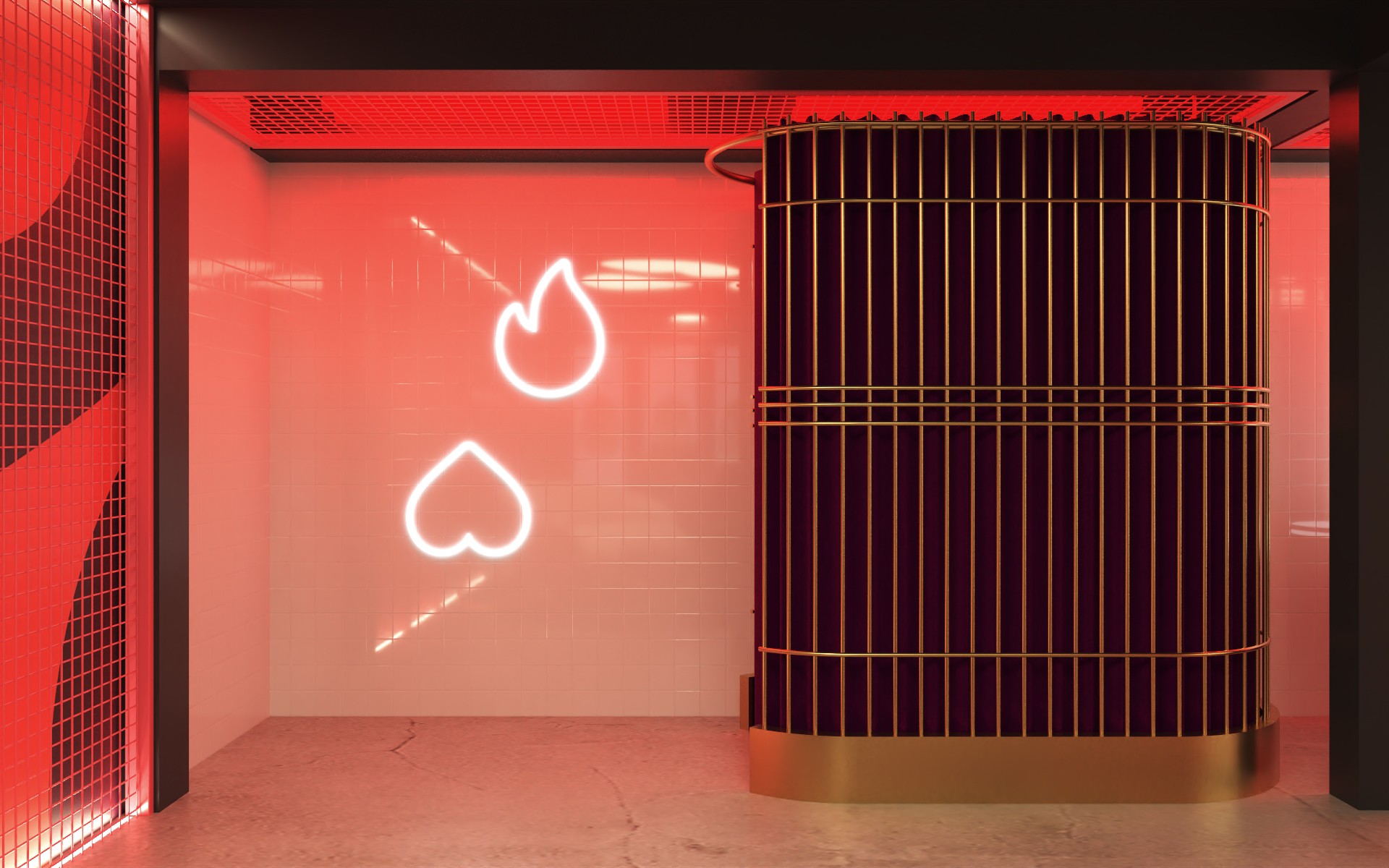 X Boutique 浪漫内衣店设计-28