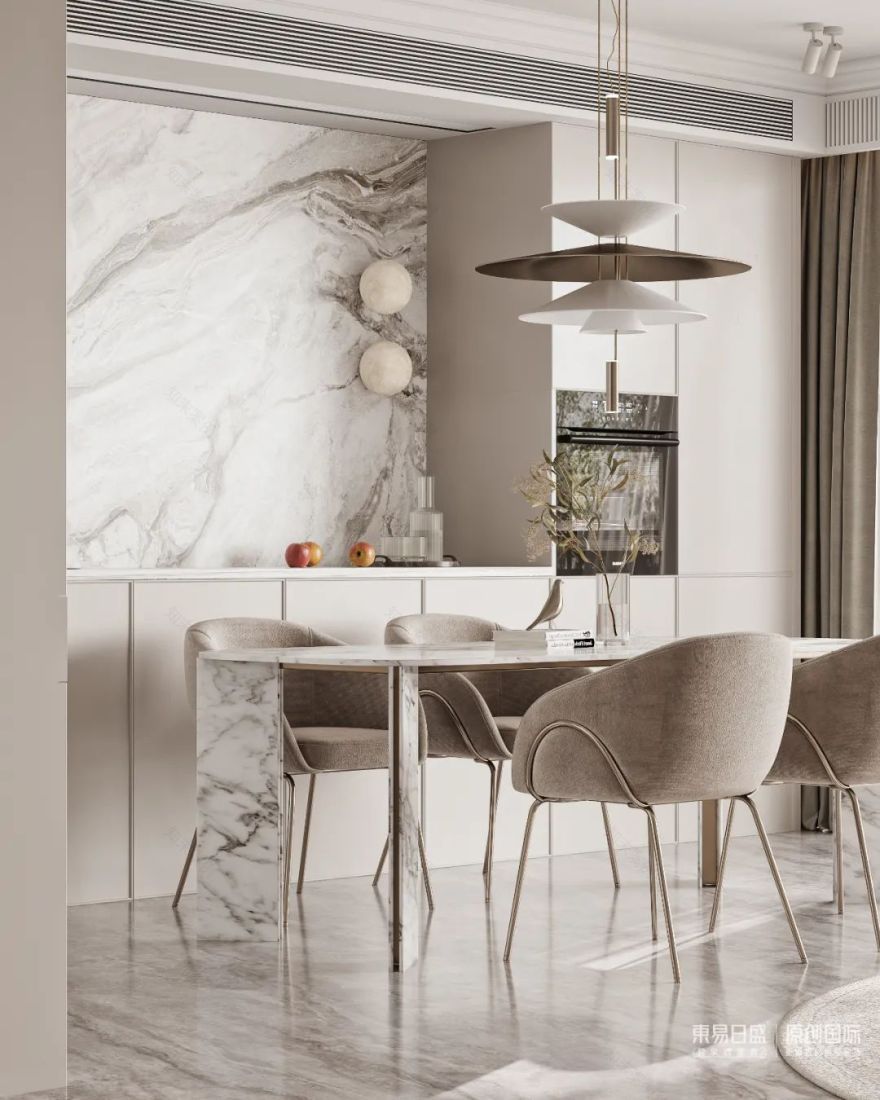 【首发】许梦娇作品:巴黎漫步 | 闻博花城180㎡法式浪漫混搭风-32