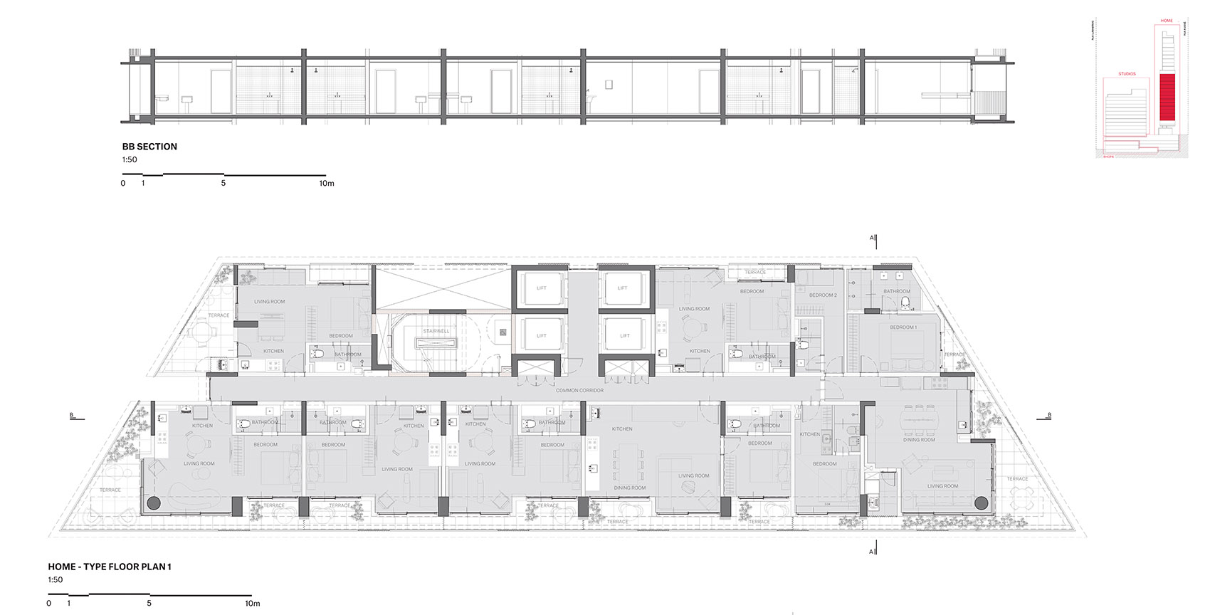 悬浮城市观景台 · 巴西 Onze22 公寓住宅楼丨巴西圣保罗丨TRIPTYQUE 事务所-74