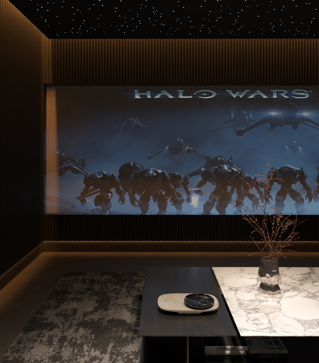 别墅地下室设计丨中国唐山丨业之峰-12