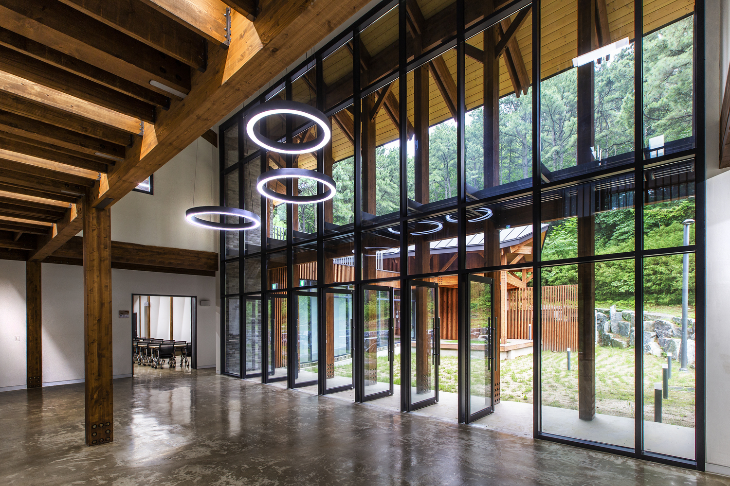 韩国首尔国立大学 Gwanak Arboretum 教育管理楼设计丨TAAL Architects-15